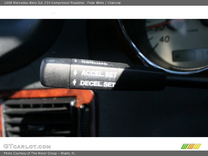 Polar White / Charcoal 1998 Mercedes-Benz SLK 230 Kompressor Roadster