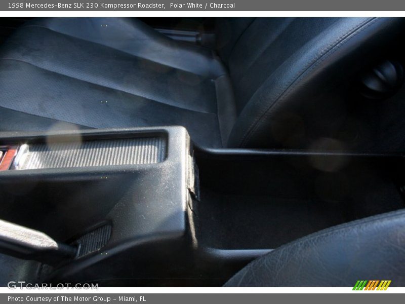 Polar White / Charcoal 1998 Mercedes-Benz SLK 230 Kompressor Roadster