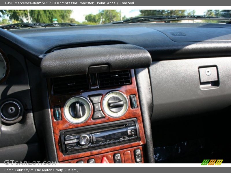 Polar White / Charcoal 1998 Mercedes-Benz SLK 230 Kompressor Roadster