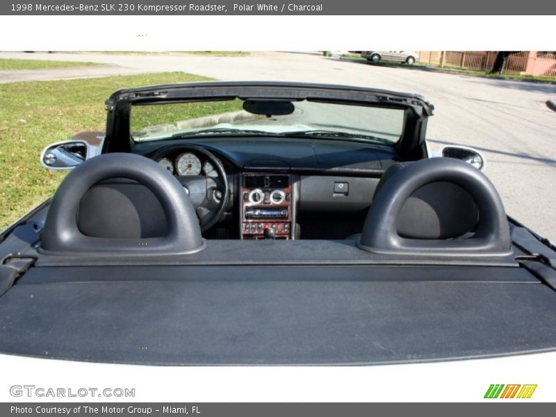 Polar White / Charcoal 1998 Mercedes-Benz SLK 230 Kompressor Roadster