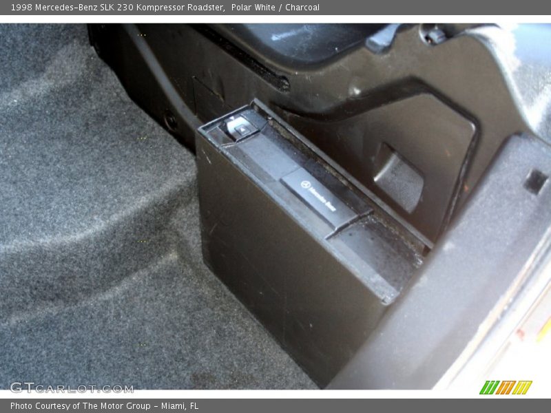 Polar White / Charcoal 1998 Mercedes-Benz SLK 230 Kompressor Roadster