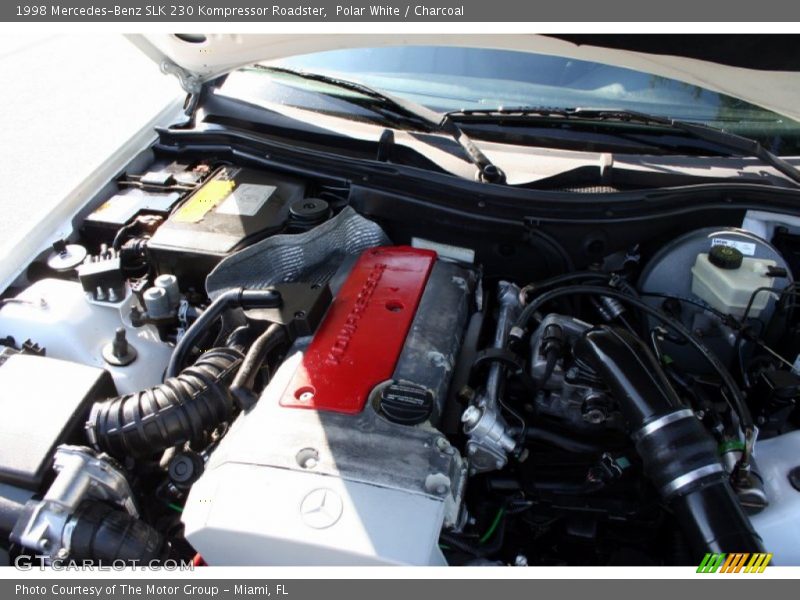 Polar White / Charcoal 1998 Mercedes-Benz SLK 230 Kompressor Roadster