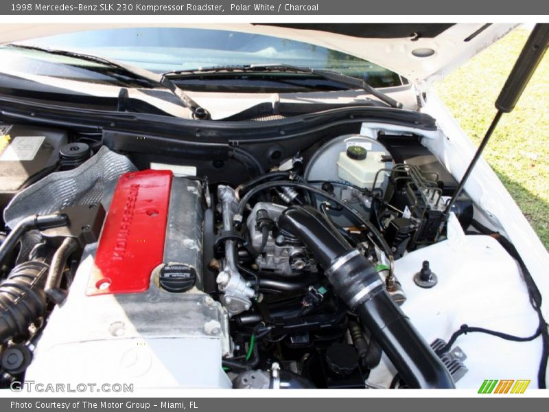 Polar White / Charcoal 1998 Mercedes-Benz SLK 230 Kompressor Roadster