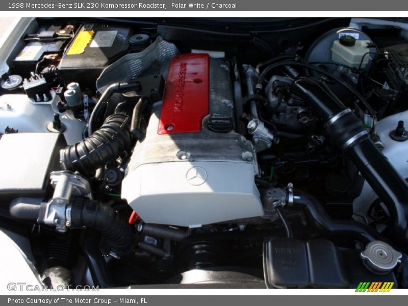 Polar White / Charcoal 1998 Mercedes-Benz SLK 230 Kompressor Roadster