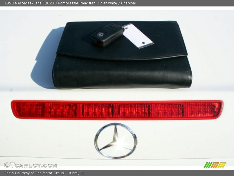 Polar White / Charcoal 1998 Mercedes-Benz SLK 230 Kompressor Roadster