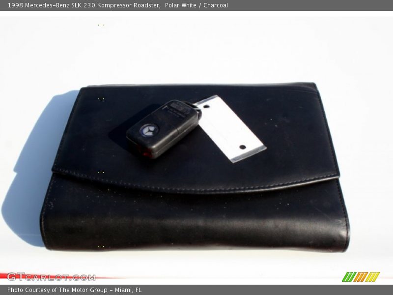 Polar White / Charcoal 1998 Mercedes-Benz SLK 230 Kompressor Roadster