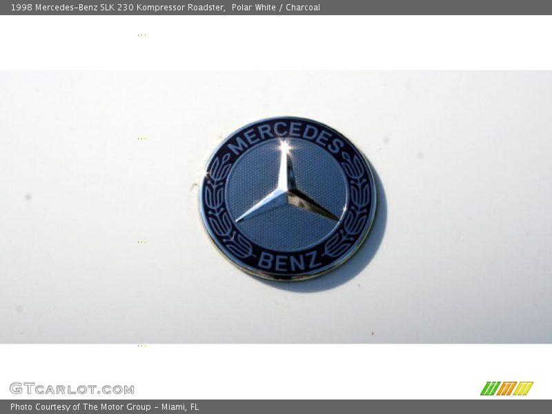 Polar White / Charcoal 1998 Mercedes-Benz SLK 230 Kompressor Roadster