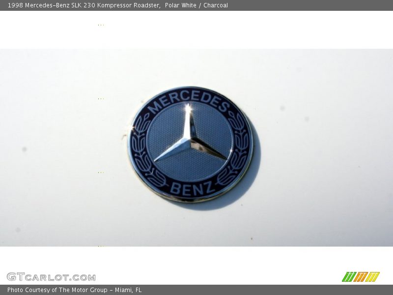 Polar White / Charcoal 1998 Mercedes-Benz SLK 230 Kompressor Roadster