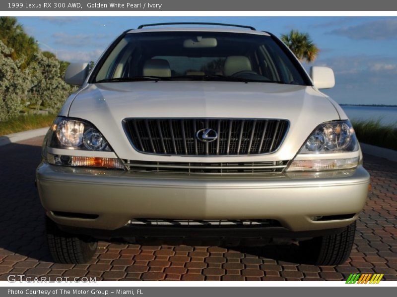 Golden White Pearl / Ivory 1999 Lexus RX 300 AWD