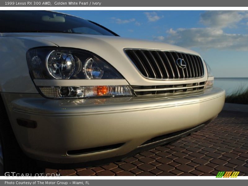 Golden White Pearl / Ivory 1999 Lexus RX 300 AWD