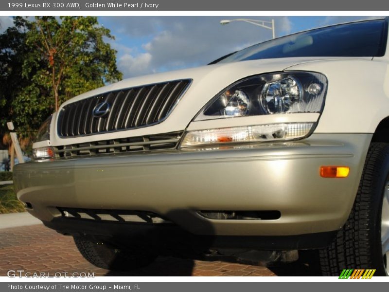 Golden White Pearl / Ivory 1999 Lexus RX 300 AWD