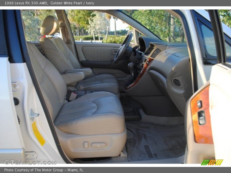 Golden White Pearl / Ivory 1999 Lexus RX 300 AWD