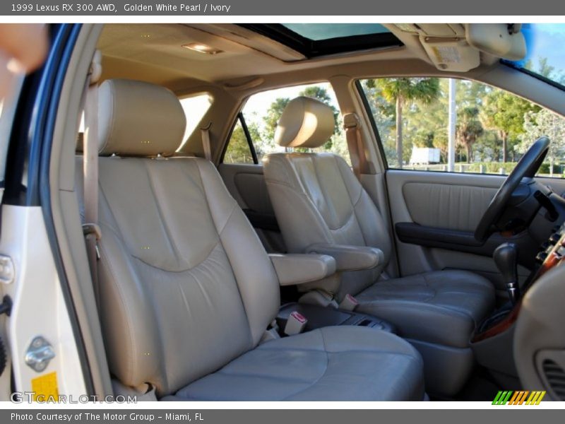 Golden White Pearl / Ivory 1999 Lexus RX 300 AWD