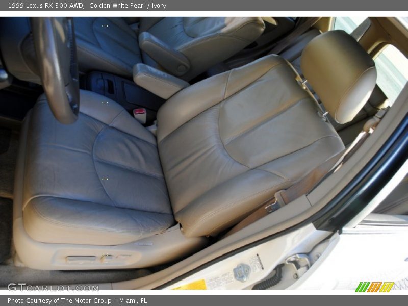 Golden White Pearl / Ivory 1999 Lexus RX 300 AWD