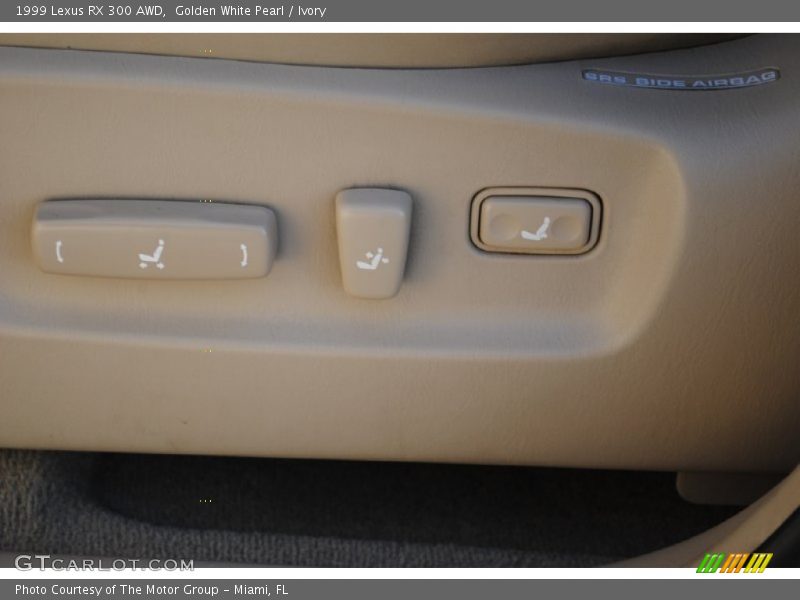 Golden White Pearl / Ivory 1999 Lexus RX 300 AWD