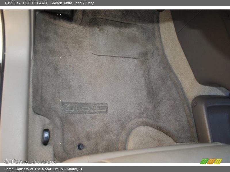 Golden White Pearl / Ivory 1999 Lexus RX 300 AWD
