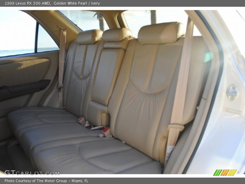 Golden White Pearl / Ivory 1999 Lexus RX 300 AWD