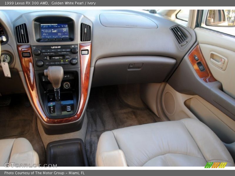 Golden White Pearl / Ivory 1999 Lexus RX 300 AWD