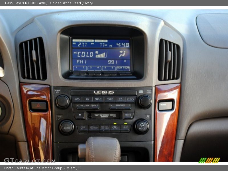 Golden White Pearl / Ivory 1999 Lexus RX 300 AWD