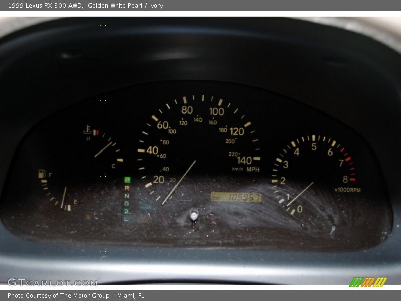 Golden White Pearl / Ivory 1999 Lexus RX 300 AWD