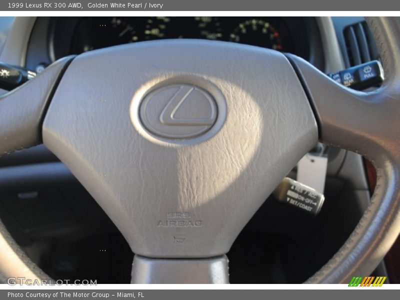 Golden White Pearl / Ivory 1999 Lexus RX 300 AWD