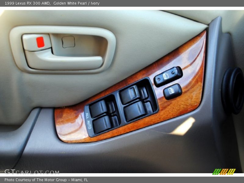 Golden White Pearl / Ivory 1999 Lexus RX 300 AWD