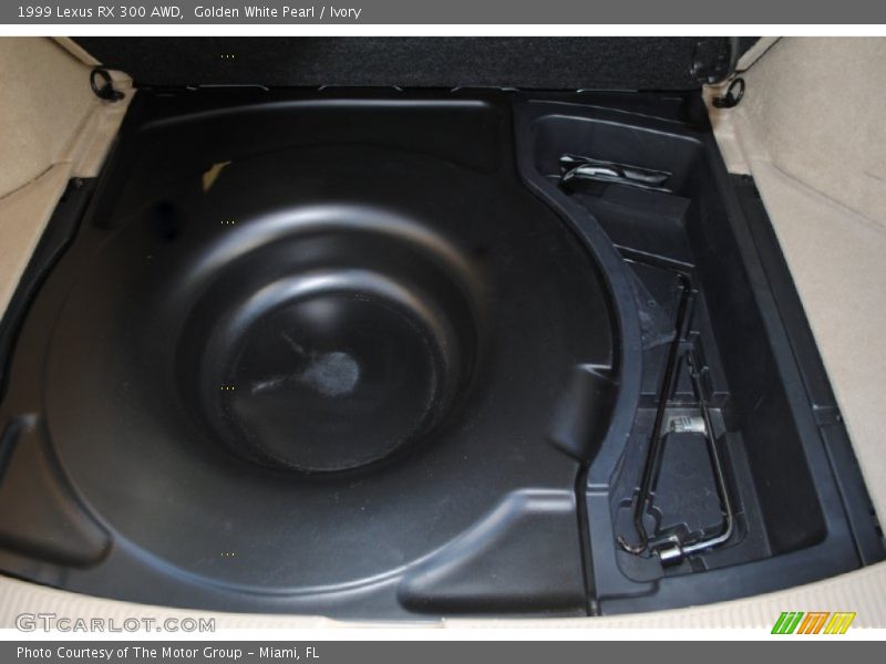Golden White Pearl / Ivory 1999 Lexus RX 300 AWD