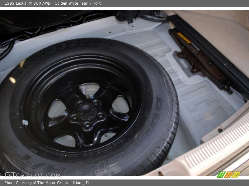 Golden White Pearl / Ivory 1999 Lexus RX 300 AWD