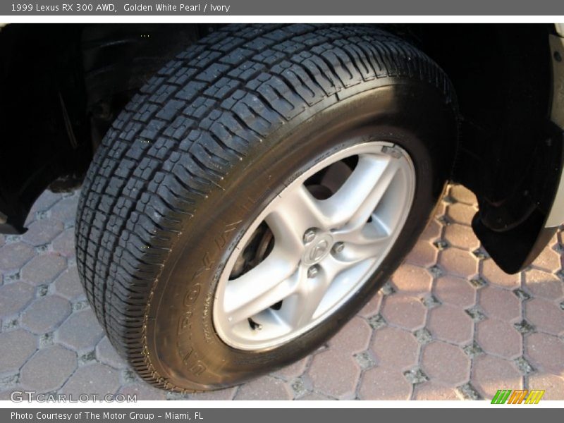 Golden White Pearl / Ivory 1999 Lexus RX 300 AWD