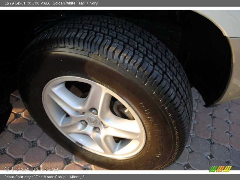 Golden White Pearl / Ivory 1999 Lexus RX 300 AWD