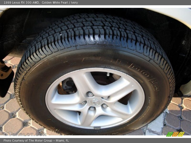 Golden White Pearl / Ivory 1999 Lexus RX 300 AWD