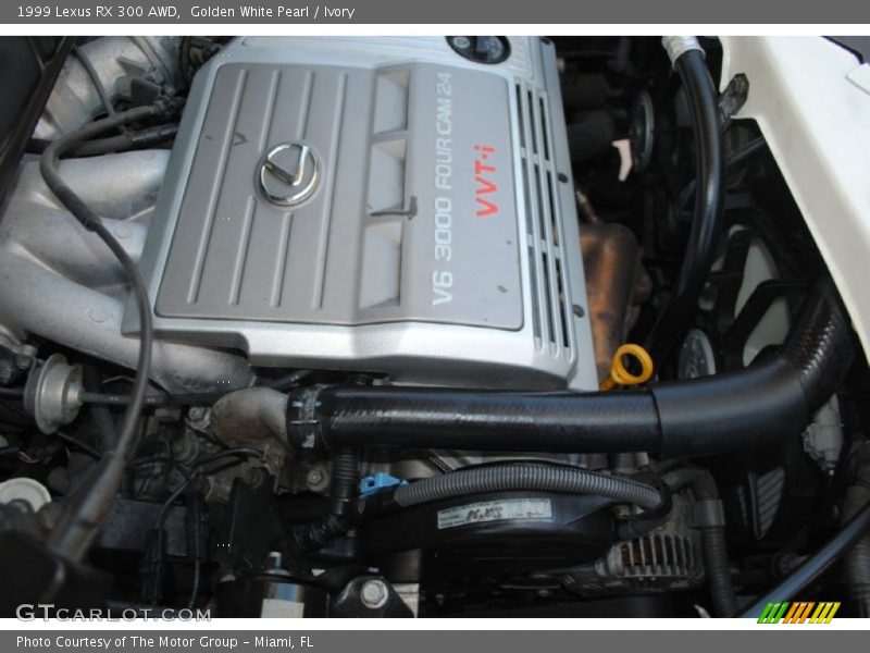 Golden White Pearl / Ivory 1999 Lexus RX 300 AWD
