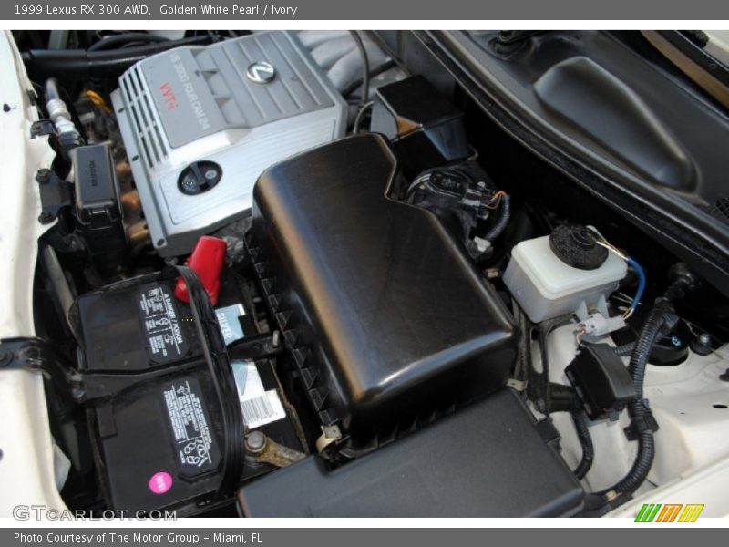 Golden White Pearl / Ivory 1999 Lexus RX 300 AWD
