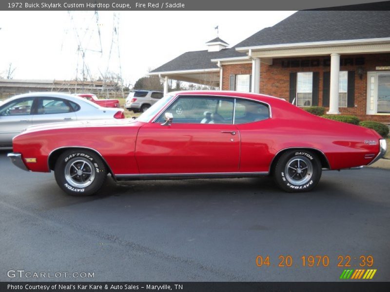  1972 Skylark Custom Hardtop Coupe Fire Red