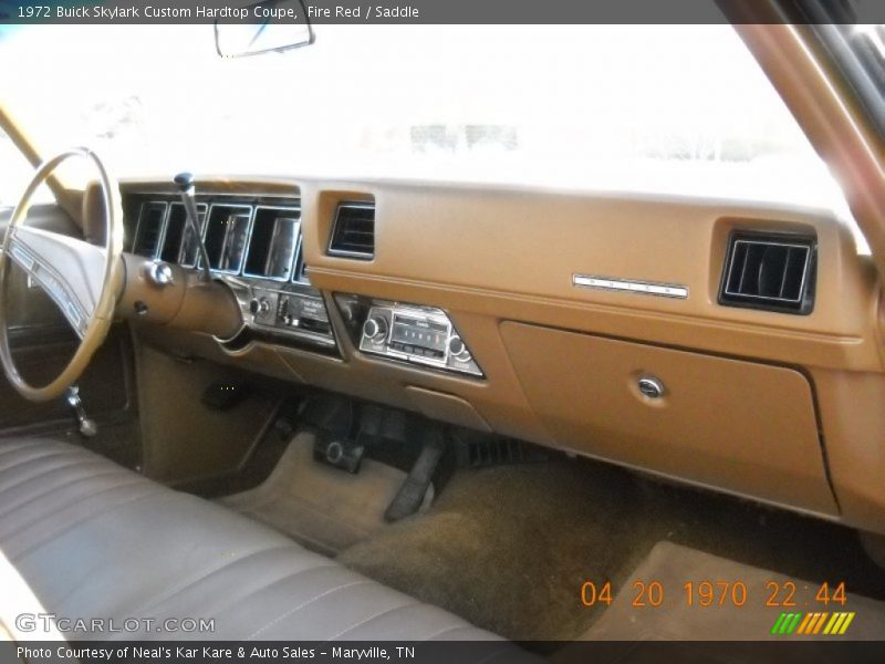 Dashboard of 1972 Skylark Custom Hardtop Coupe