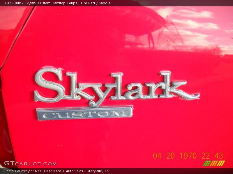  1972 Skylark Custom Hardtop Coupe Logo