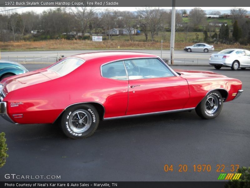  1972 Skylark Custom Hardtop Coupe Fire Red