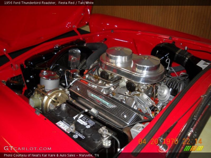  1956 Thunderbird Roadster Engine - 312 cid 8V OHV 16-Valve V8