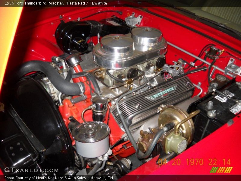  1956 Thunderbird Roadster Engine - 312 cid 8V OHV 16-Valve V8