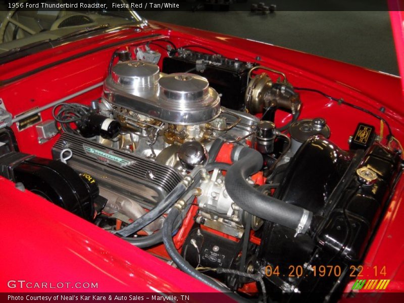  1956 Thunderbird Roadster Engine - 312 cid 8V OHV 16-Valve V8