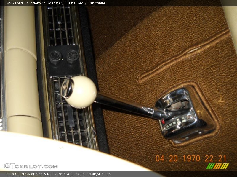  1956 Thunderbird Roadster 3 Speed Automatic Shifter