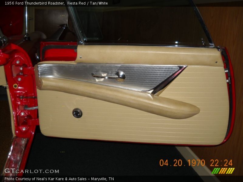 Door Panel of 1956 Thunderbird Roadster