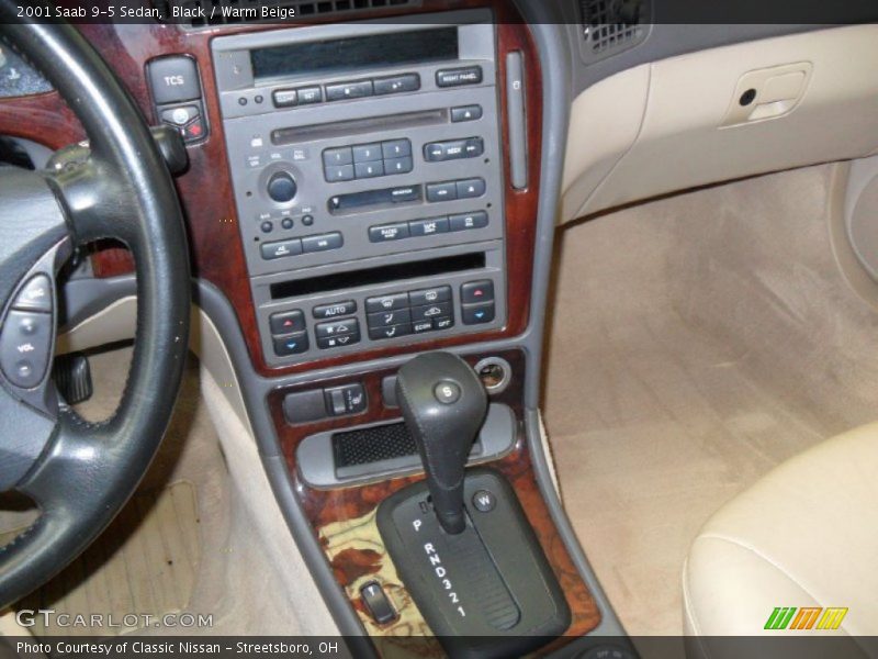 Black / Warm Beige 2001 Saab 9-5 Sedan