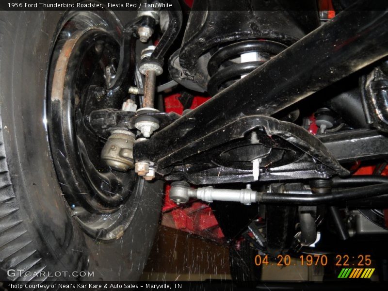 Undercarriage of 1956 Thunderbird Roadster