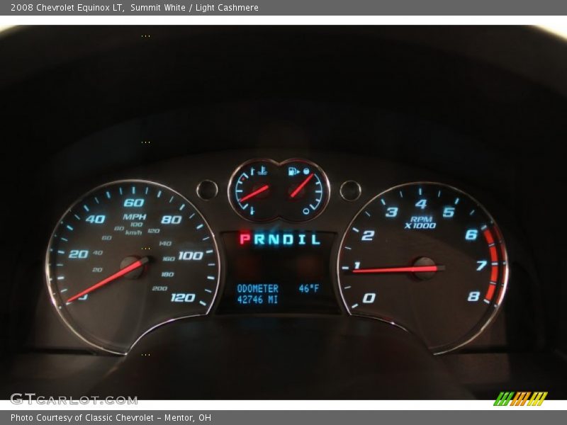 Summit White / Light Cashmere 2008 Chevrolet Equinox LT