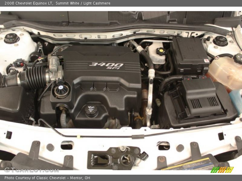 Summit White / Light Cashmere 2008 Chevrolet Equinox LT