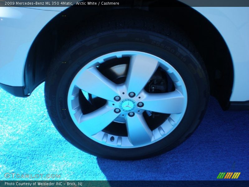 Arctic White / Cashmere 2009 Mercedes-Benz ML 350 4Matic