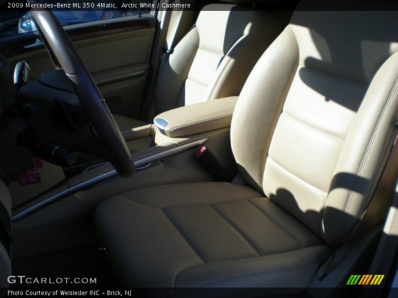 Arctic White / Cashmere 2009 Mercedes-Benz ML 350 4Matic