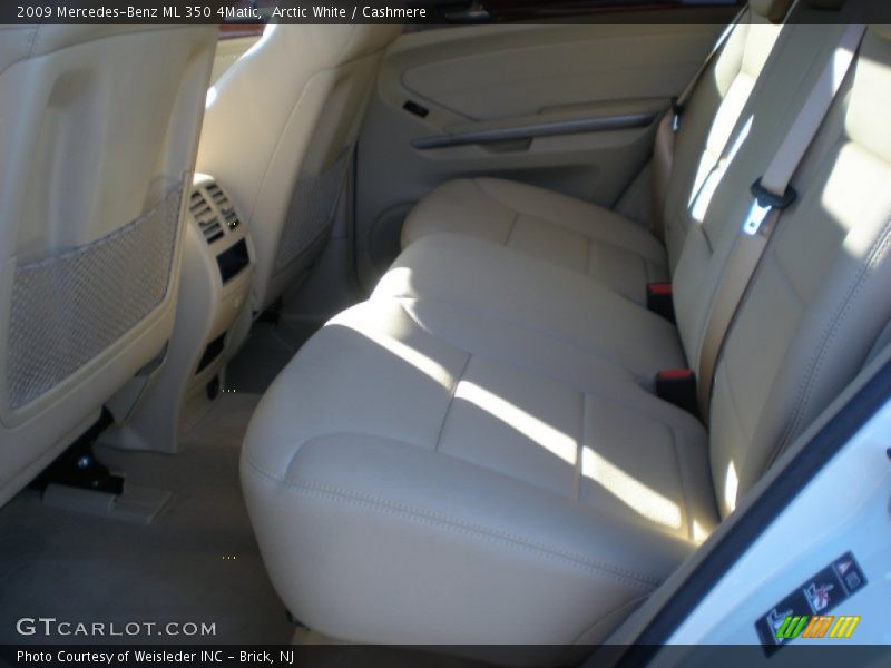 Arctic White / Cashmere 2009 Mercedes-Benz ML 350 4Matic
