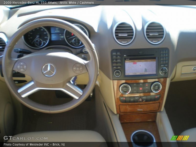 Arctic White / Cashmere 2009 Mercedes-Benz ML 350 4Matic